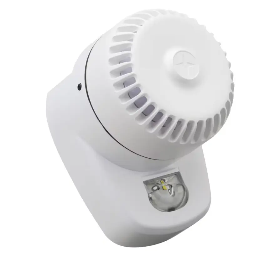 Diffuseur combiné sonore classe B et lumineux flash rouge pour montage au mur IQ8SL-RB couv. W-2,4- 7,5 - ESSER 80455F