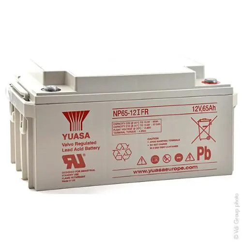 YUASA NP65-12IFR 12V 65Ah